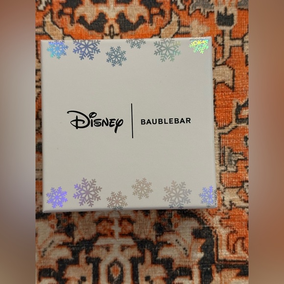 Disney X Baublebar Mini Stitch Gingerbread Wearing Santa Hat Stud Earrings - Picture 4 of 5